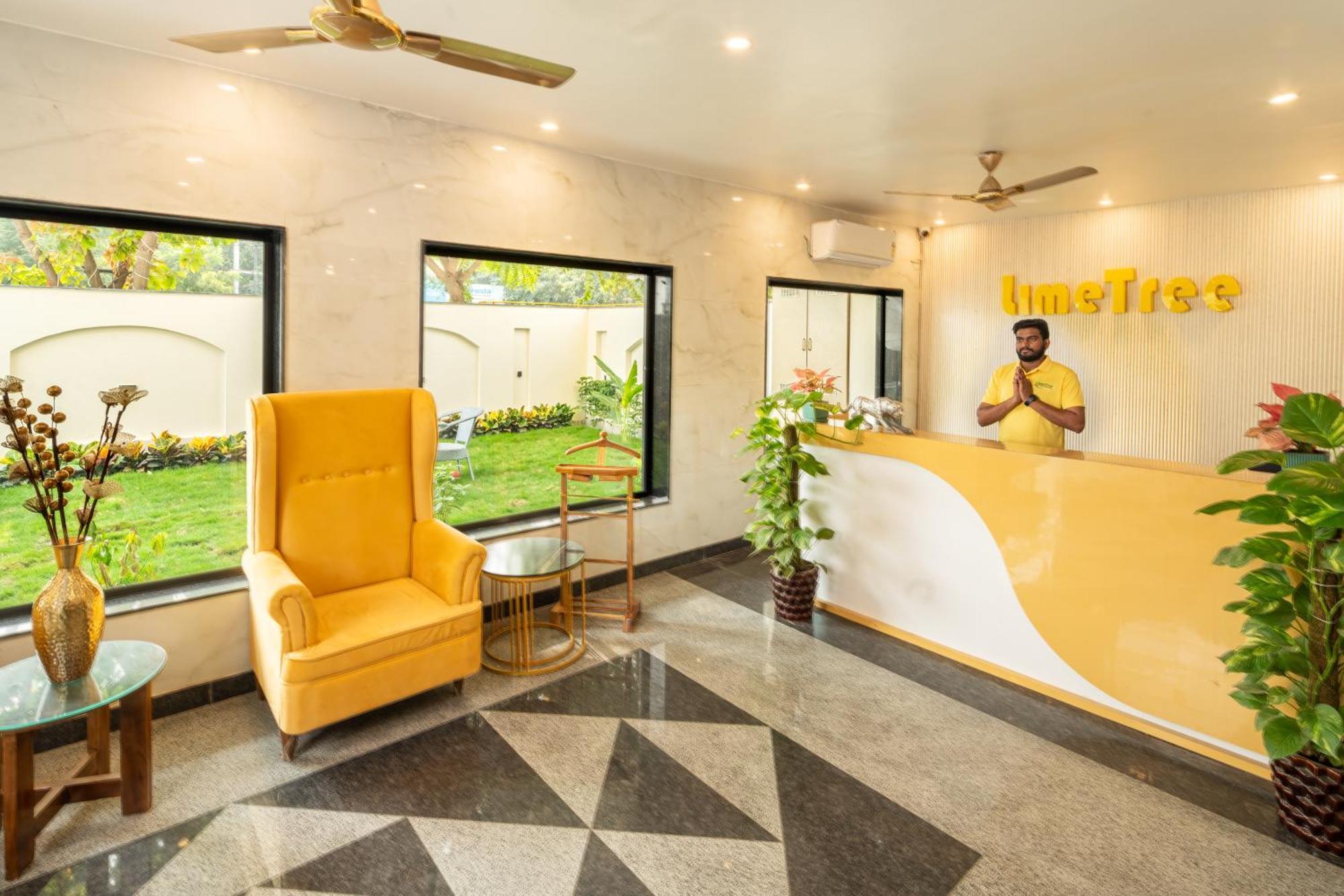 Lime Tree Hotel & One Bhk Serviced Apartment Noida - Sector 50 Metro Eksteriør billede
