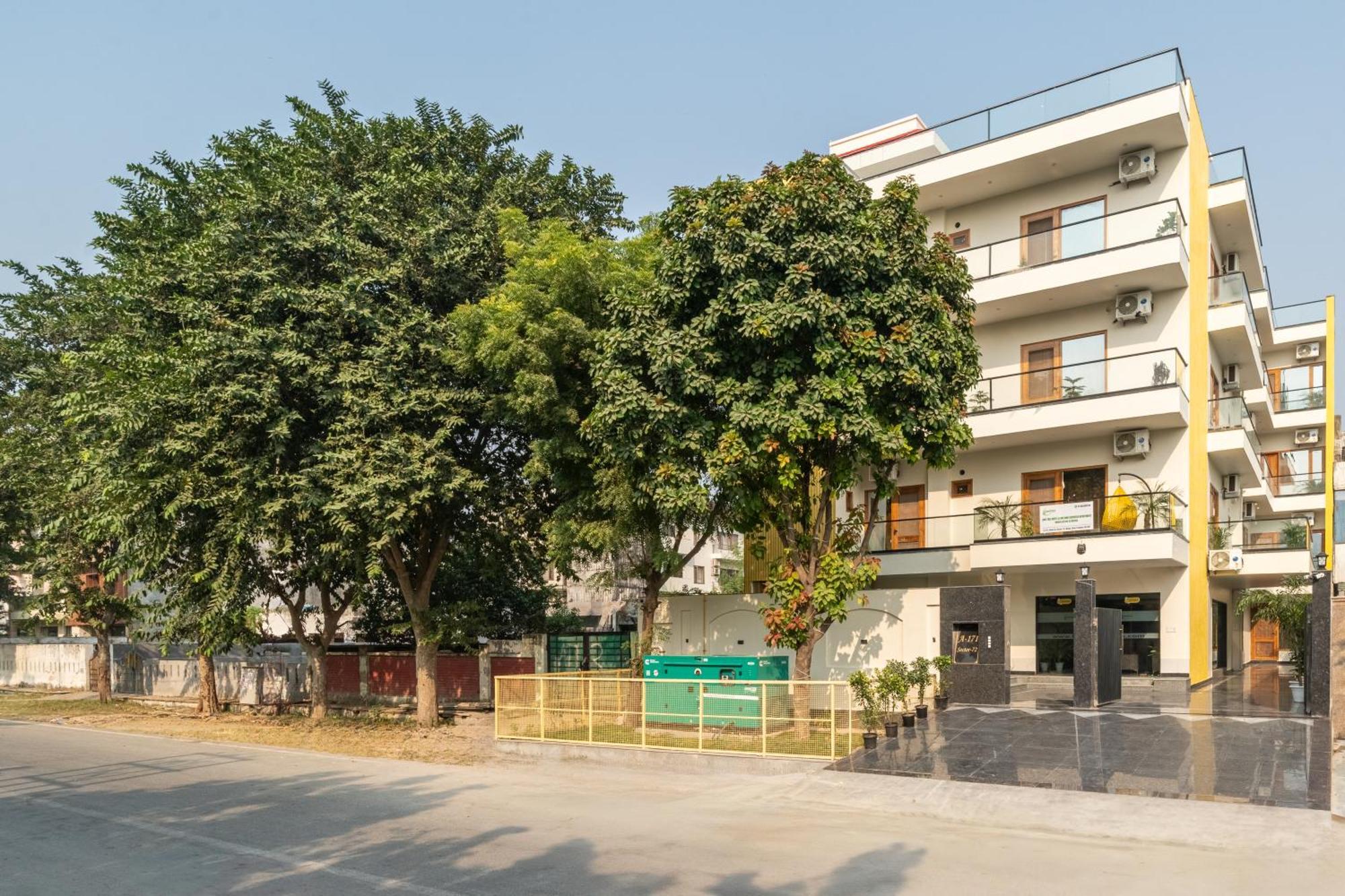Lime Tree Hotel & One Bhk Serviced Apartment Noida - Sector 50 Metro Eksteriør billede